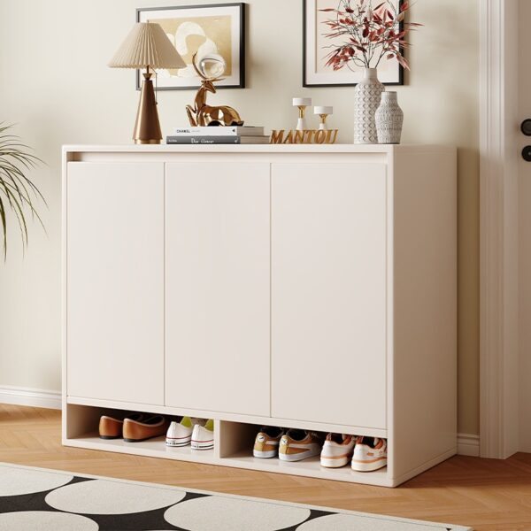 Multi-Layer Wooden Shoe Cabinet - Image 2