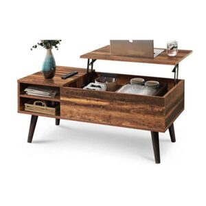 Adjustable Wooden Coffee Table