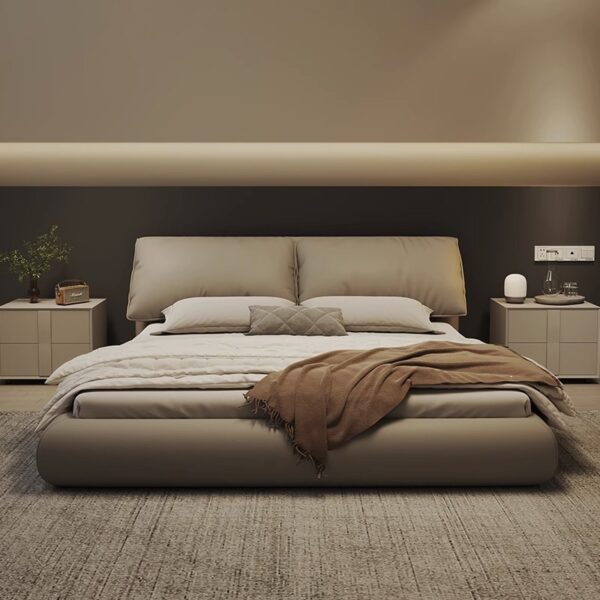 Luxe Leather Bed - Image 3